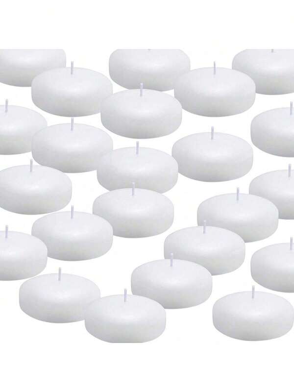 10pcs/Pack Floating Candle Centerpieces, Unscented Floating Candle Decorations, Floating Candle Vase Suitable For Valentine's Day, Thanksgiving, Wedding, Holiday, Party And Home Decor